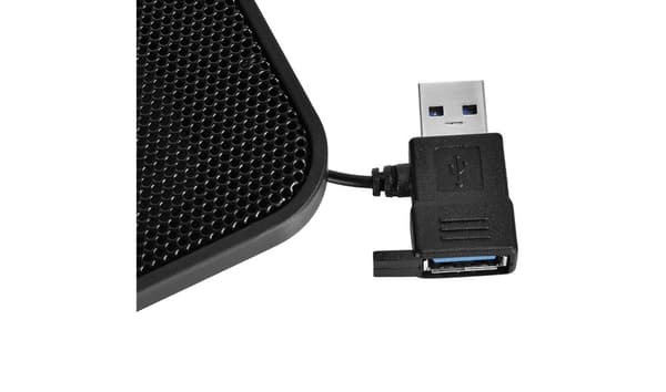 DeepCool U PAL bærbar kølepude 39,6 cm (15,6") 1000 RPM Sort