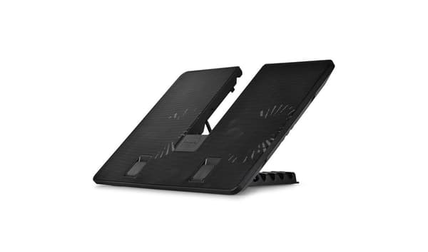 DeepCool U PAL bærbar kølepude 39,6 cm (15,6") 1000 RPM Sort