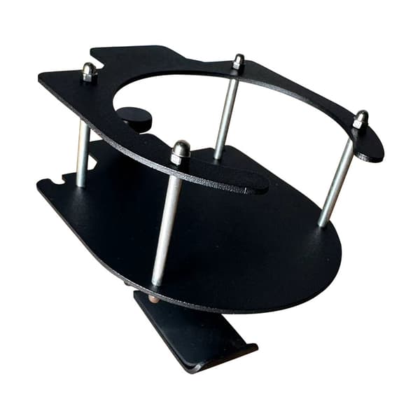 INF Hodesettstativ med koppholder - Svart