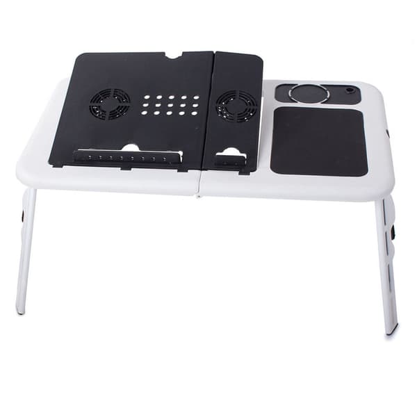 Hopfällbart Laptopbord med Kylning | Laptop Sängbord