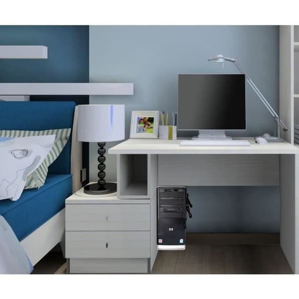 Techly ICA-CS 62, bordsmonterad CPU-hållare, skrivbord, 20 kg, svart, vertikal, 23,5 cm