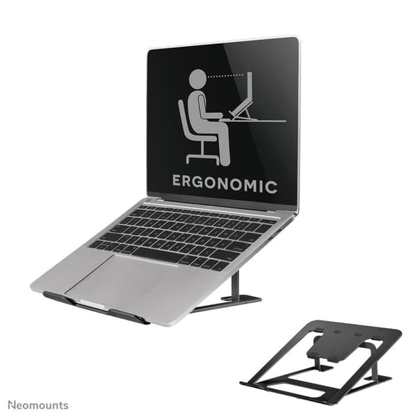 Neomounts foldbar laptop-stativ Sort