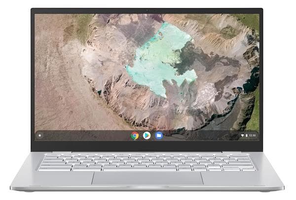 ASUS 14" C425TA-AJ0061- 14", FHD Glare Touch-Pentium 4415Y-UMA (Intel HD 615)-4GB-32GB EMMC-CHROME W