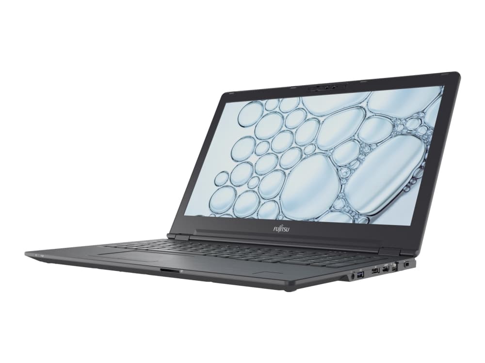 Fujitsu LIFEBOOK U7510 - Ultrabook - Core i5 10210U / 1.6 GHz - Win 10 Pro - 8 GB RAM - 256 GB SSD NVMe, EraseDisk - 15.6" IPS 1920 x 1080 (Full HD)