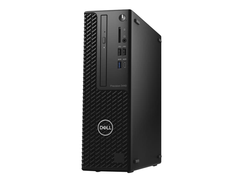 Dell Precision 3440 Small Form Factor - SFF - 1 x Xeon W-1250 / 3.3 GHz - vPro - RAM 16 GB - SSD 512 GB - DVD-Writer - Radeon Pro WX 3200 - GigE - Wi
