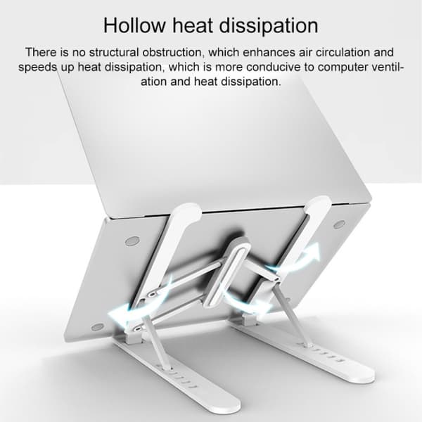 Foldbart stativ til laptop