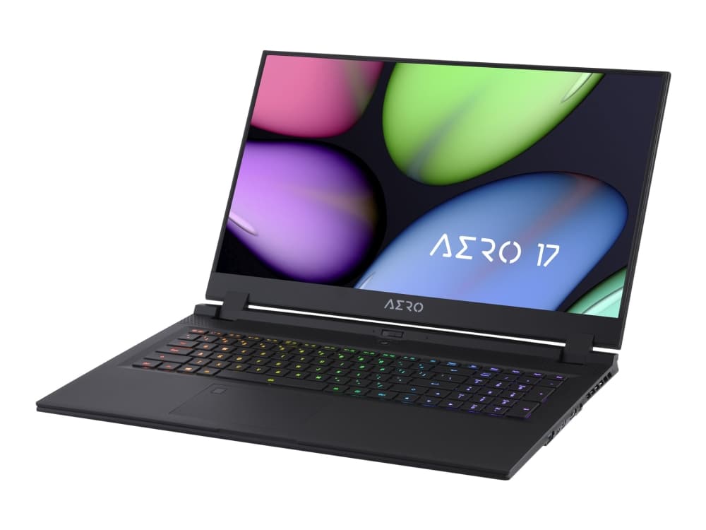 Gigabyte AERO 17 XB 8DE1130SH - Core i7 10875H / 2.3 GHz - Win 10 Home 64-bit - 16 GB RAM - 512 GB SSD - 17.3" IPS 1920 x 1080 (Full HD) @ 144 Hz - G