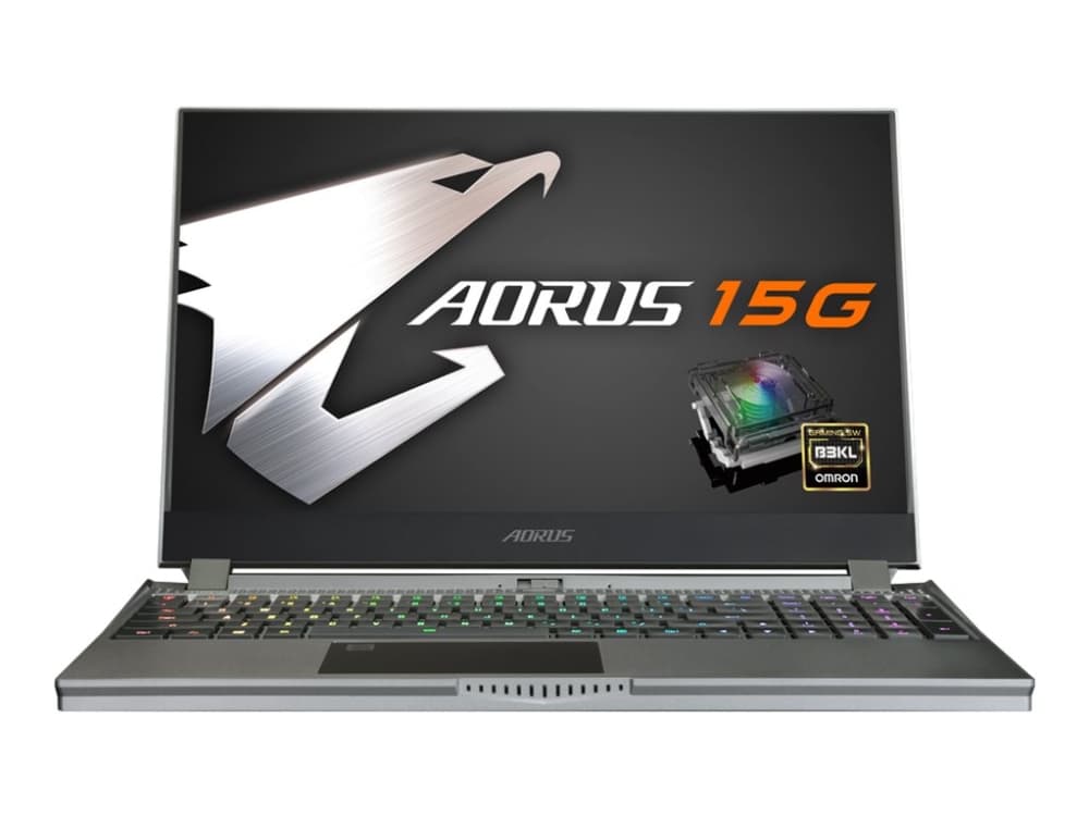 AORUS 15G XB 8NL6150MH - Core i7 10875H / 2.3 GHz - Windows 10 Home - 16 GB RAM - 1 TB SSD - 15.6" 1920 x 1080 (Full HD) @ 300 Hz - GF RTX 2070 SUPER