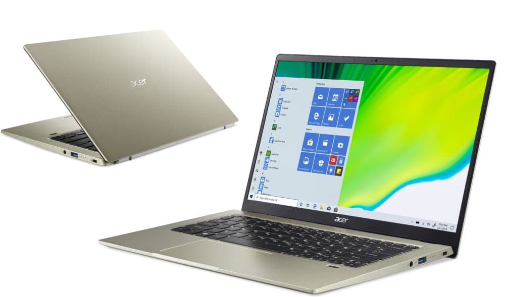 Acer Swift 1 (2021) - 14" | Pentium | 8GB | 128GB | Guld