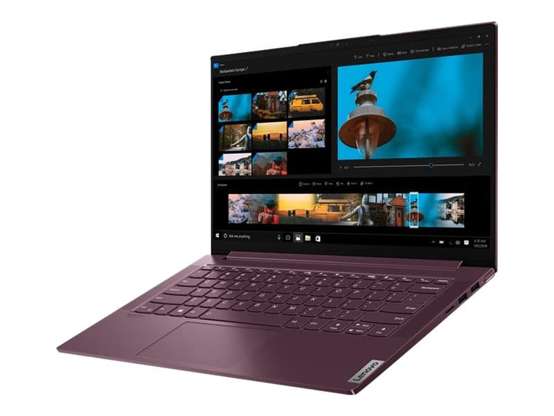 Lenovo Yoga Slim 7 14IIL05 82A1 - Core i5 1035G4 / 1.1 GHz - Win 10 Home 64-bit - 16 GB RAM - 512 GB SSD NVMe - 14" 1920 x 1080 (Full HD) - Iris Plus