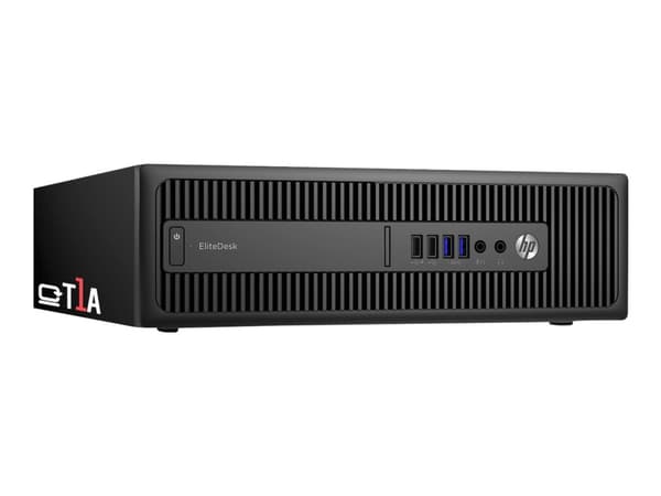 Refurbished | HP EliteDesk 800 G2 - Pöytäkone - Intel® Core™ i5 6500 - RAM 8 Gt - SSD 240 Gt musta