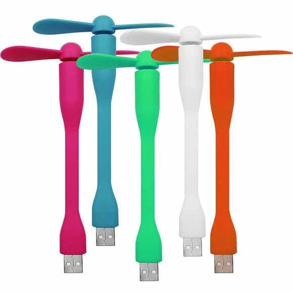 Mini USB-tuuletin - Eri värejä