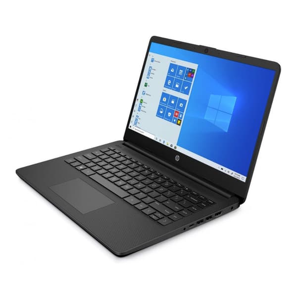 HP 14s-dq3002no 14" Full HD Intel DualCore 4GB 128SSD W10S/W11* Svart