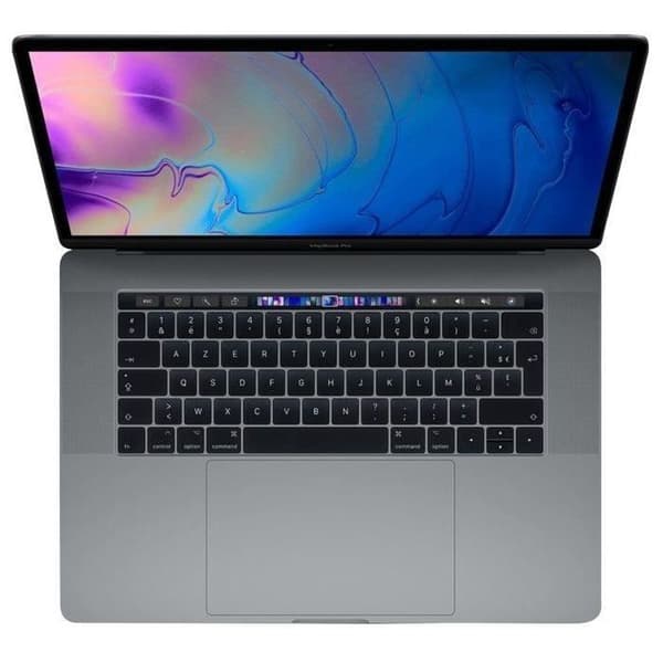 MacBook Pro Touch Bar 15" i7 2,6 Ghz 16 GB RAM 512 GB SSD Space Grey (2018) - Renoverad - Mycket bra skick- REFURBISHED