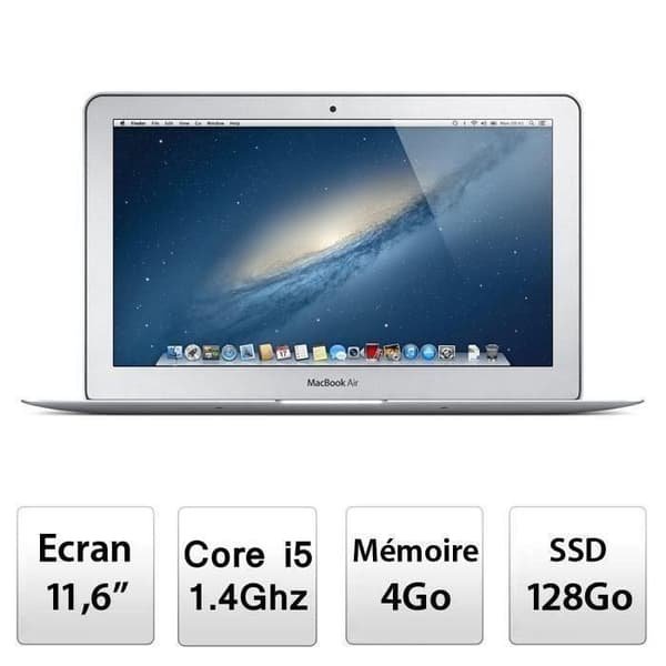 Apple MacBook Air 11" MD711ZP/B - - QWERTY Clavie- REFURBISHED