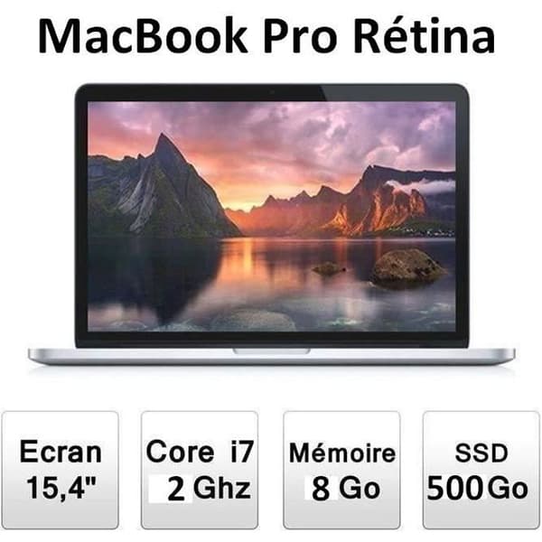 MacBook Pro Retina 15" Core i7- REFURBISHED
