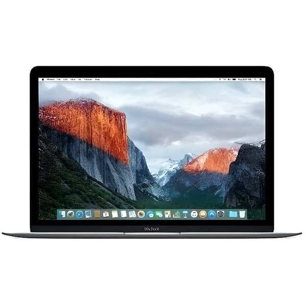 APPLE MacBook Retina 12" 2015 m - 1,1 Ghz - 8 GB RAM - 256 GB SSD - Space Grey - Renoverad - Bra skick- REFURBISHED