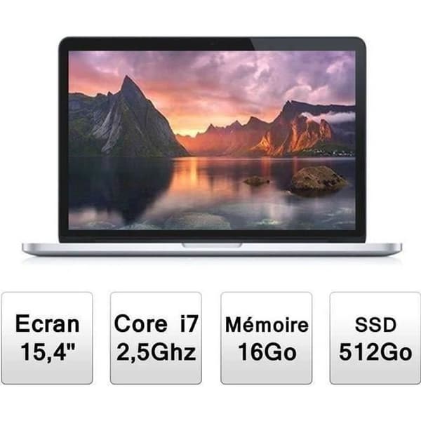Apple MacBook Pro Retina 15" MGXC2F/A- USED Silver
