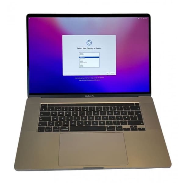 BEGAGNAD MacBook Pro 16-tum 2019 med Touchbar i7 16GB 512GB SSD Space Gray