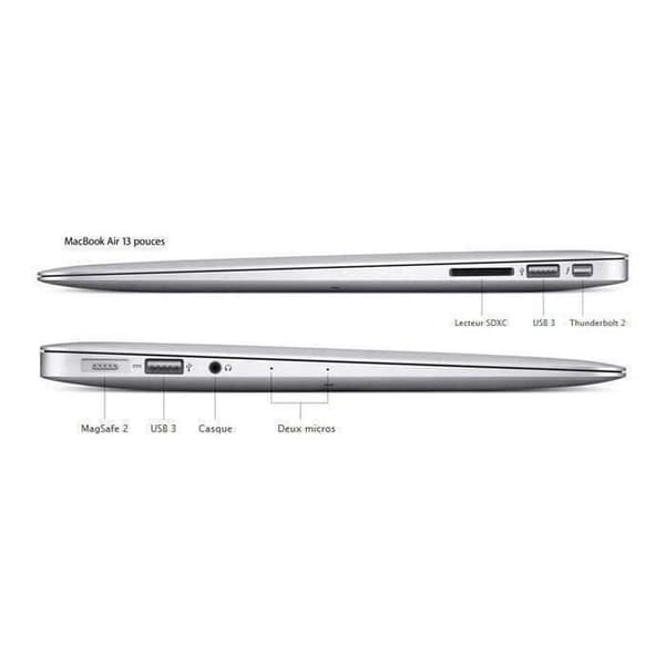 APPLE MacBook Air 13" 2015 i7 - 2,2 Ghz - 8 GB RAM - 256 GB SSD - Grå - Renoverad - Utmärkt skick- REFURBISHED