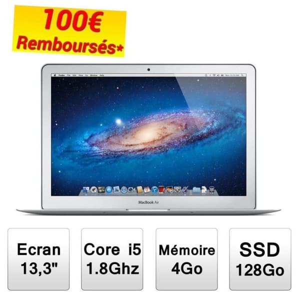 Apple MacBook Air 13" (MD231F/A)- REFURBISHED