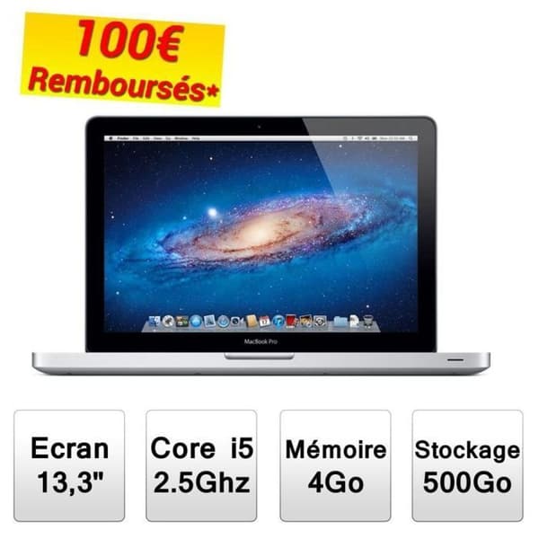 Apple MacBook Pro - MD101F/A - 13" - 4 GB RAM -- USED