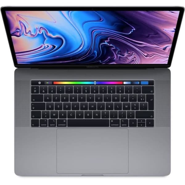 MacBook Pro 15,4" Retina med Touch Bar - Intel Core i7 - RAM 16GB - 256GB - Space Grey- USED Grå