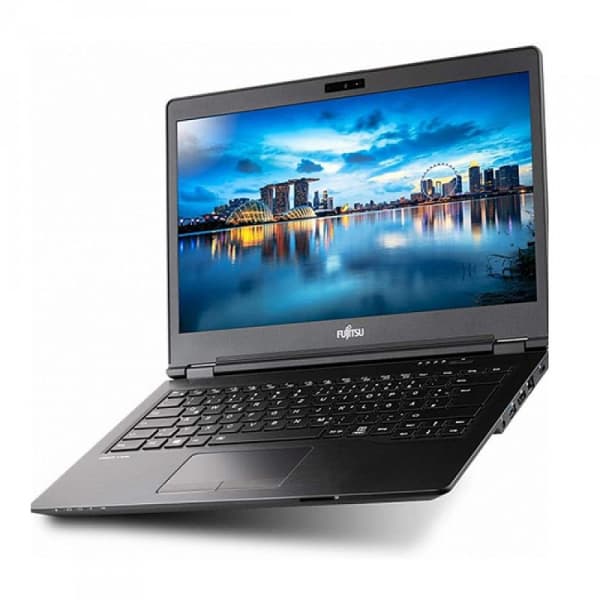BEGAGNAD Fujitsu Lifebook U748 14" Full HD i5 (Gen8) 8GB 256SSD Win11 Pro Svart Klass B