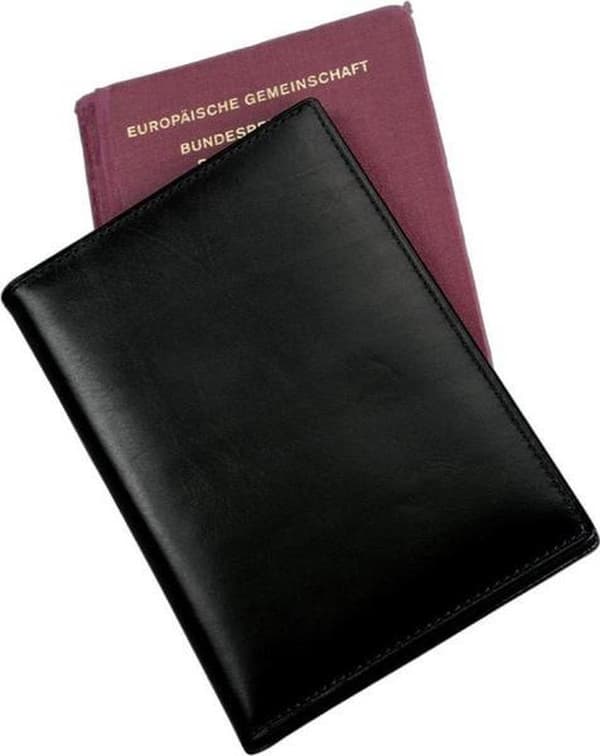 Alassio Passport Holder Passport Cover RFID Nappa Läder