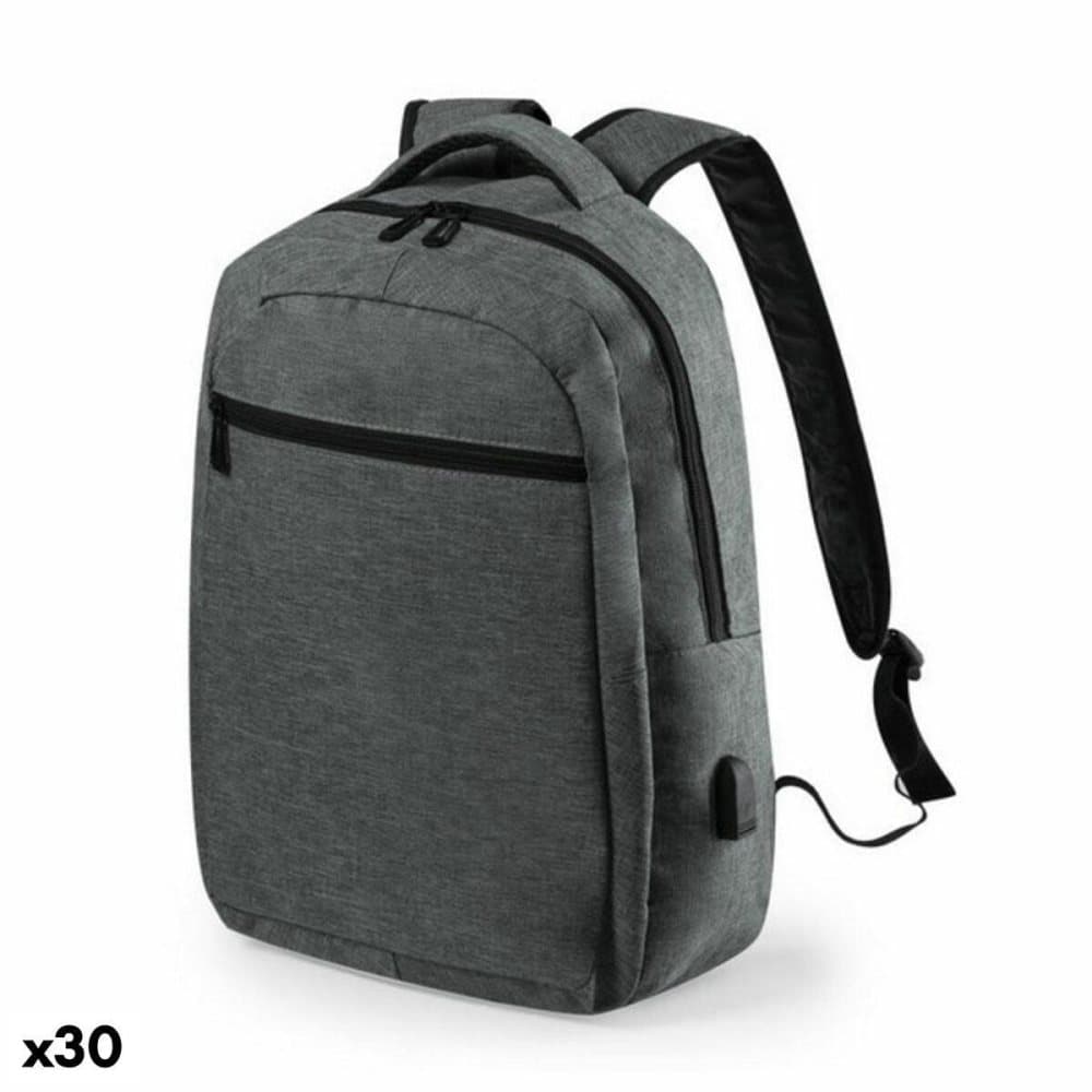Ryggsäck för Laptop och Läsplatta Walk Genie 146453 Grå Polyester 600D (30 antal)