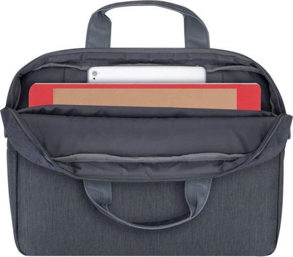 Rivacase 7522 notesbogstaske 35,6 cm (14") mappe grå