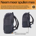 Miniatyrbillede 1 af 7: HP Travel 25 liter 15,6 blå rygsæk til bærbar computer