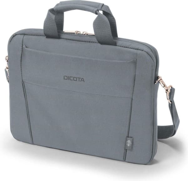 Dicota Eco Slim Case BASE anteckningsboksväska 35,8 cm (14,1") Portfölj Grå