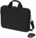 Pikkukuva 1 / 7: DICOTA Top Traveler Wireless Mouse Kit - Kantolaukku kannettavalle - 15.6 - musta - langattomalla optisella hiirellä
