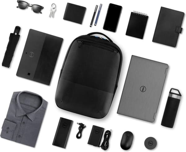 Dell Pro Slim Backpack 15 - Po1520Ps - Passar de flesta bärbara datorer upp till 15
