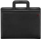 Wenger Venture - Zippered wallet for tablet / accessories - Polyester, Vinyl - Black - 25.40cm (10")