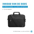 Miniatyrbillede 1 af 6: HP Professional - Notebook taske - 39,6 cm (15,6") - Atlantic Blue foring