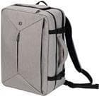 DICOTA Backpack Dual Plus EDGE - notebook backpack - 39.6 cm - 33.00 cm (13") - 15.6" - light grey