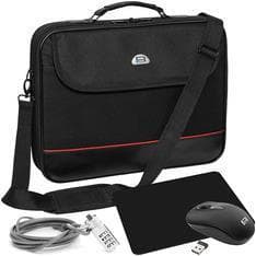 PEDEA Laptop startsæt Trendline 46,7 cm (18,4"), sort (SET030-66067020)
