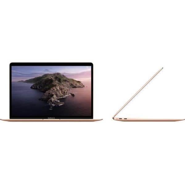 APPLE MacBook Air 13" 2020 i3 - 1,1 Ghz - 8 GB RAM - 256 GB SSD - Guld - Renoverad - Mycket bra skick- REFURBISHED