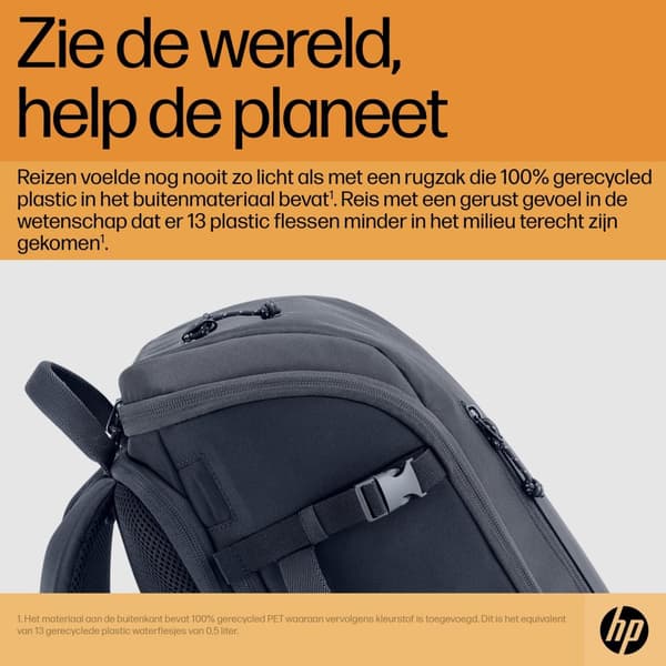 HP Travel 15.6 Iron Grey laptop-ryggsäck, 25 liter