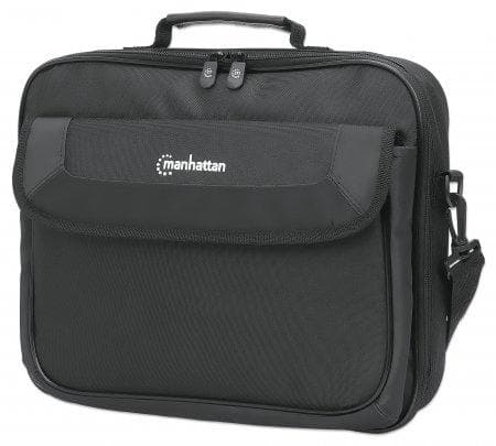 Manhattan 439985 Notebook-fodral 35,8 cm (14,1") Portfölj Svart