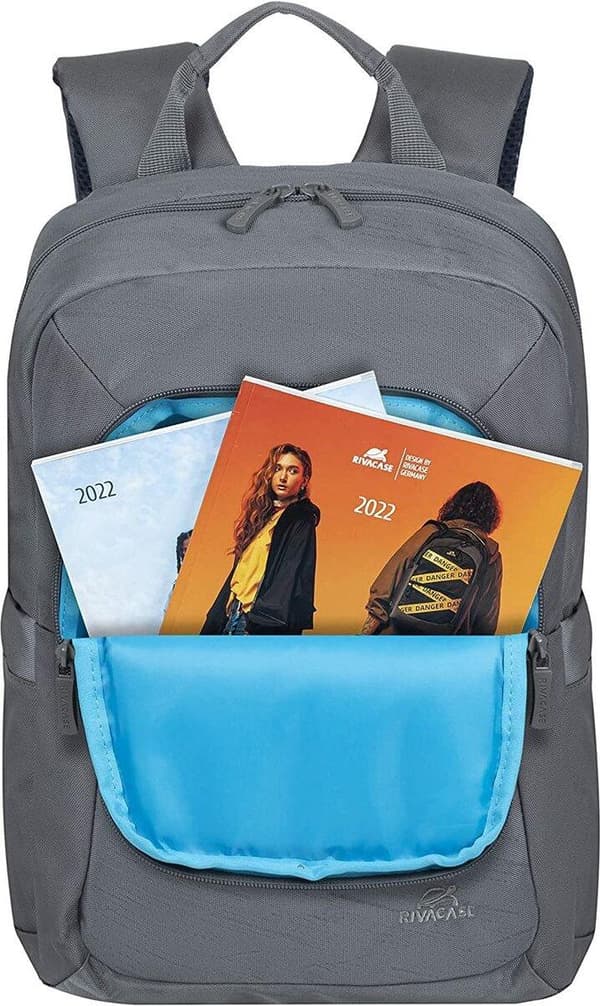 Riva NB ryggsäck Alpendorf Eco 13,3"-14" grå 7523 (7523 GRÅ ECO BACKPACK)