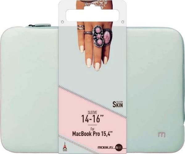 Mobilis 049006 Notebook Case 40,6 cm (16") Suojakuori harmaa - vaaleanpunainen (049006)
