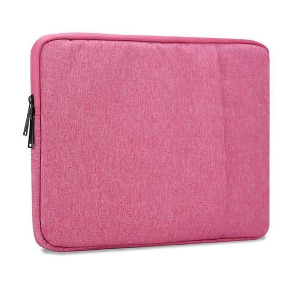 Kannettavan tietokoneen / Tablet Protection Bag 14 tuuman Läppärilaukku tapauksessa kangas sametti sisävuori ja osasto Anti-Scratch vetoketju