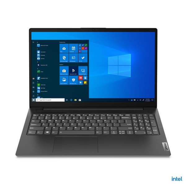 Lenovo V15 G2 IJL 82QY - Intel Celeron N5100 / 1,1 GHz - Win 11 Home - UHD-grafik - 8 GB RAM - 256 GB SSD NVMe - 39,6 cm (15,6") TN 1920 x 1080 (Fuld Sort