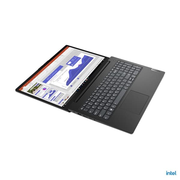 Lenovo V15 G2 IJL 82QY - Pentium Silver N6000 / 1,1 GHz - Win 11 Home - UHD-grafiikka - 8 Gt RAM-muistia - 256 Gt SSD NVMe - 39,6 cm (15,6") TN 1920 x
