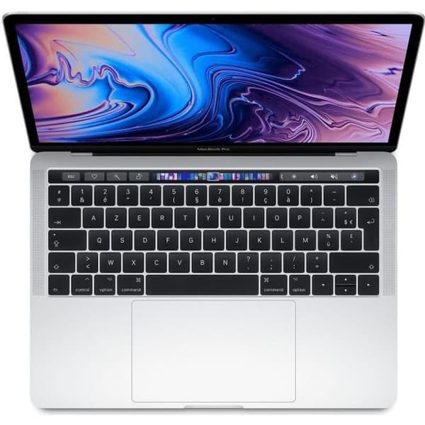 APPLE MacBook Pro Touch Bar 13" 2019 i5 - 1,4 Ghz - 8 GB RAM - 256 GB SSD - Silver - Renoverad - Utmärkt skick- REFURBISHED