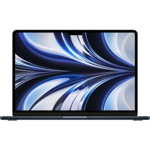 MacBook Air 13,3" (2022) - Apple M2 med 8-kärnig CPU och 8-kärnig GPU - 8 GB RAM - 256 GB SSD - AZERTY - Franska- REFURBISHED