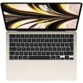 Miniatyrbild 3 av 4: Apple - 13,6" MacBook Air M2 - 8GB RAM - 256GB lagring - Stellar Light - AZERTY - Renoverad - Utmärkt skick- REFURBISHED